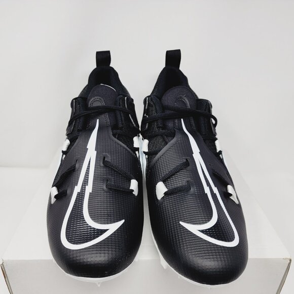 Nike Alpha Menace Pro 3 Mid Men's Size 11 Black Football Cleats CT6649-001 - Picture 4 of 10